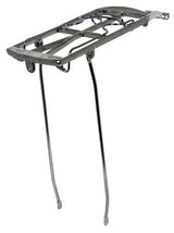 Rear Rack with Alloy Springer featuring a sturdy metal frame with long legs and metal rods, designed for use on scooters and bikes. Perfect accessory for enhancing your ride's functionality.