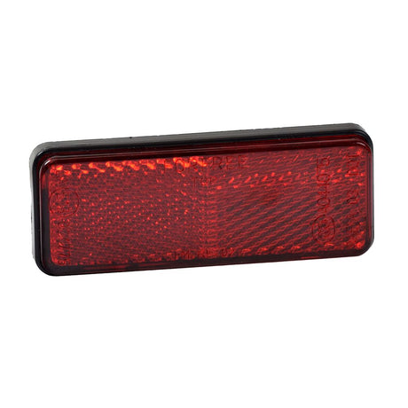 Reflector for the Coleman AT200-B ATV, rectangular shape with a black frame, designed for enhanced visibility and safety in low-light conditions. Suitable for various ATVs, scooters, and other vehicles.