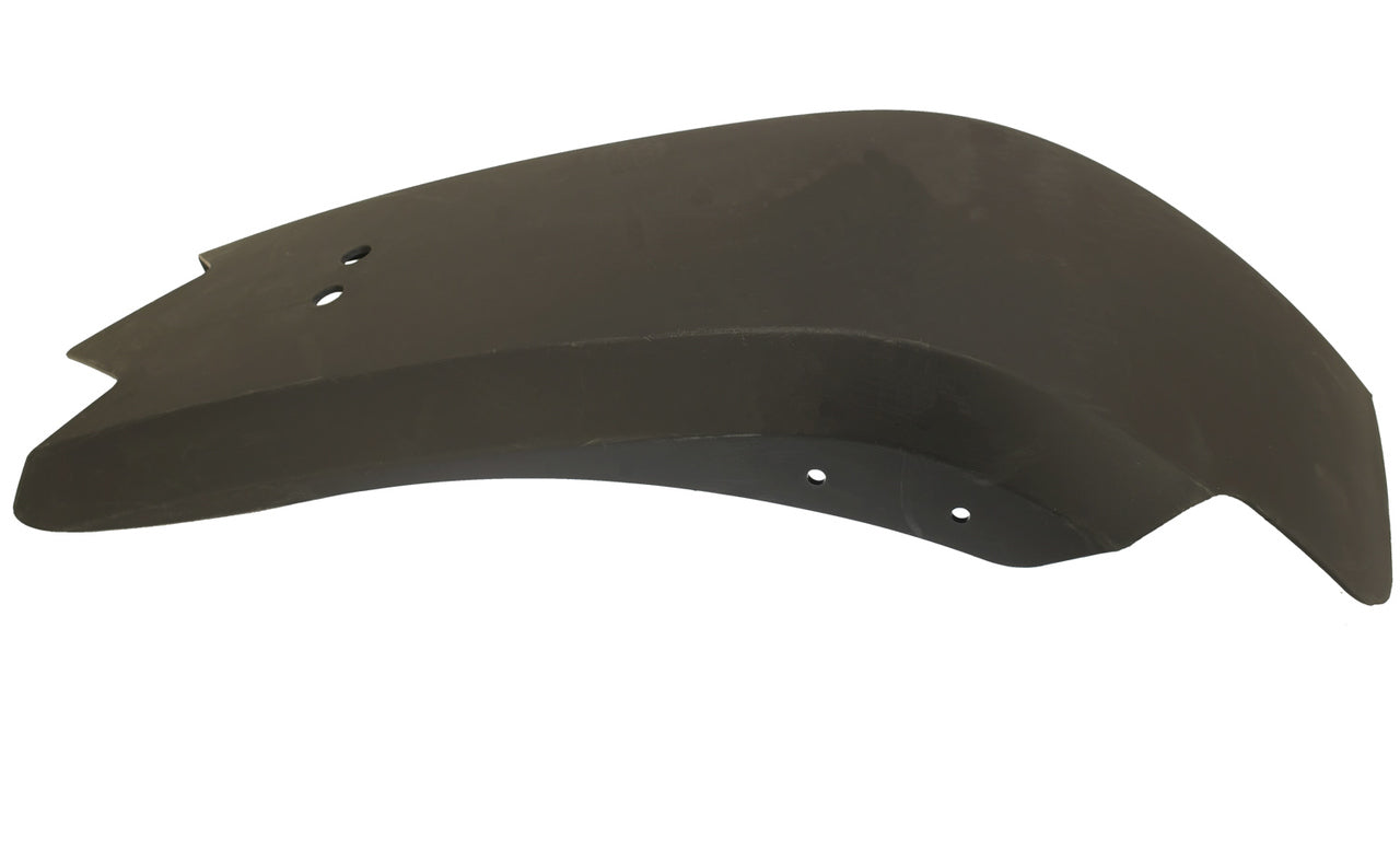 Rear Fender for the Coleman RB200 212cc Mini Bike showing a sturdy black design with multiple ventilation holes, essential for protecting against mud, water, and debris.