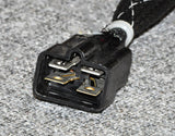 Right Drive Motor Assembly for Jazzy 1170 XL, featuring a black electrical plug connected to a white cord, essential for the functionality and performance of the mobility device.