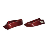 Right & Left Fender Shroud for the Jazzy Select and Select GT (Used), showcasing two red plastic fender shrouds, clean and ready for installation, essential for protecting power chair components.