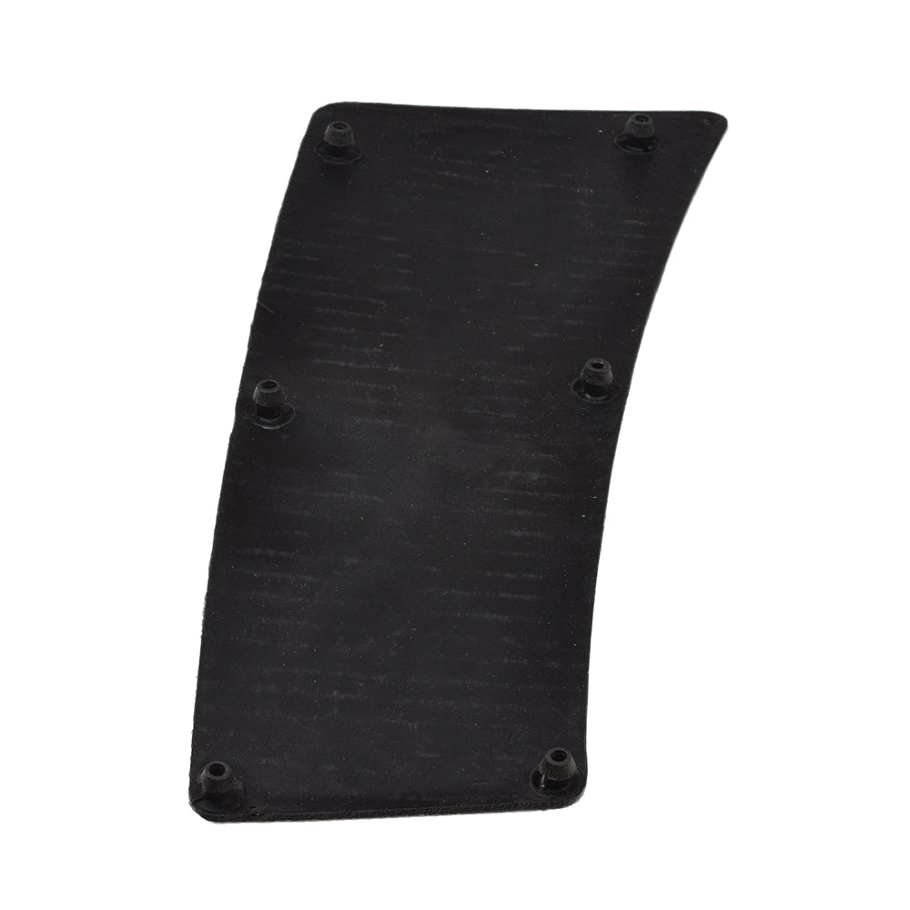 Rubber Mat for the 4-Wheel Pride Celebrity X (SC4401) and Celebrity XL (SC4450DX) mobility scooters. The black rectangular mat features screw holes and a textured surface.