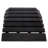 1" - 4"  Full Length Rubber Threshold Ramp Kit (RAMPRBKIT 4R)
