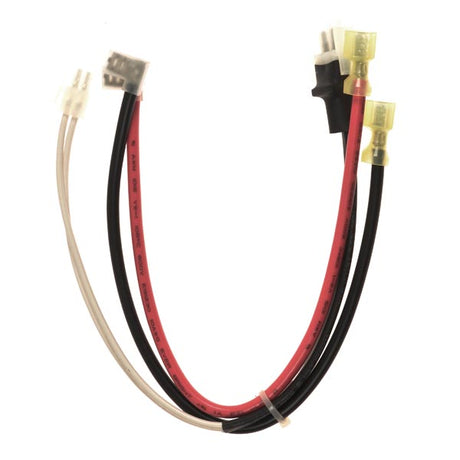 S-Drive Motor & Brake Harness for the Pride Legend (SC3000/SC3400) mobility scooters, depicting several electrical wires with terminals essential for connectivity in specific 3-wheel and 4-wheel units.