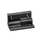 Door Hinge for the Shoprider Flagship (889 XLSN) scooter, a black metal hinge with multiple holes, designed for either left or right side, includes mounting hardware for easy DIY installation.