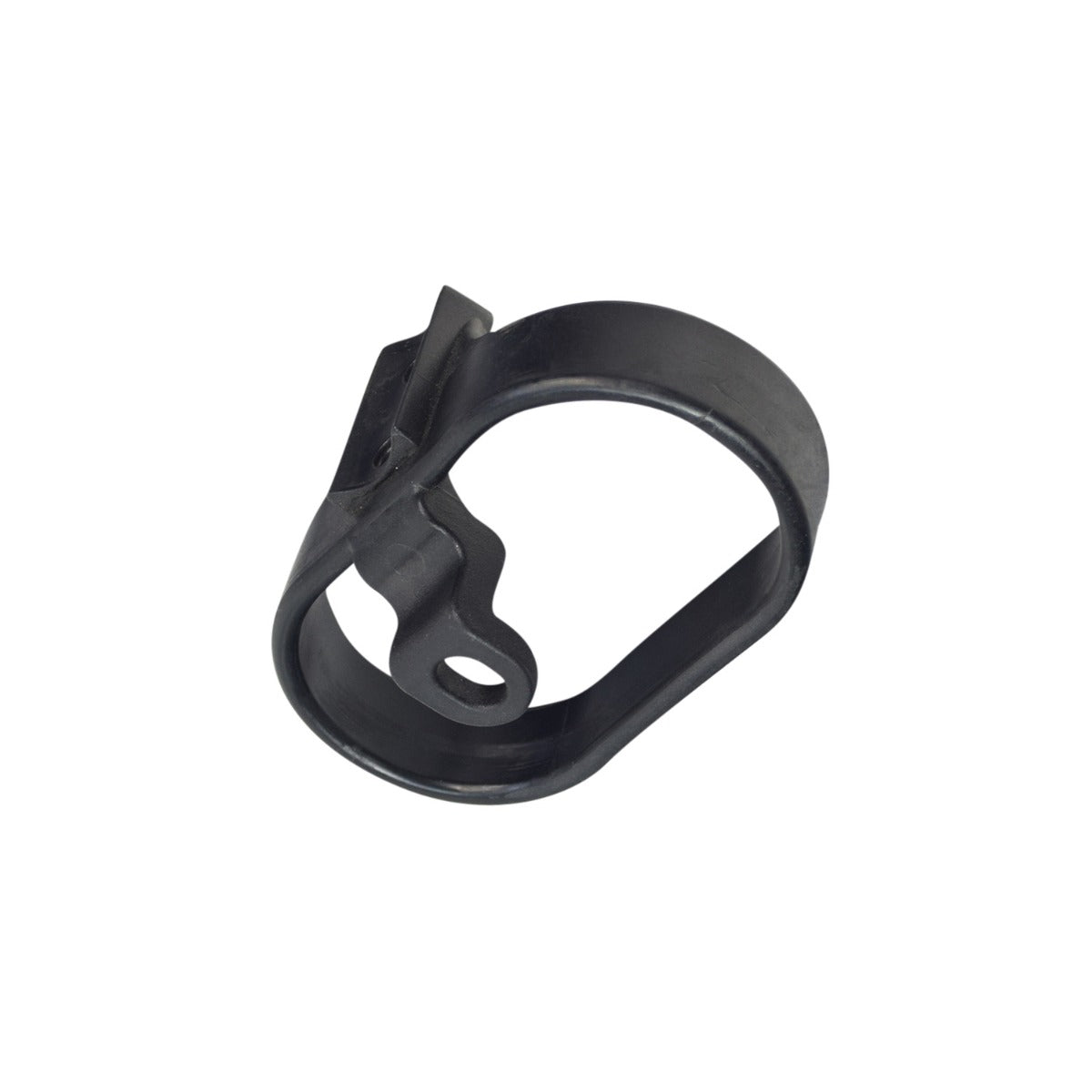 Plastic Tiller Loop Handle for the Shoprider Dasher 3 (GK83), Dasher 9 (GK7-3), Scootie Jr (TE-787M), & Start (GK3) shown as a sturdy black ring with a central hole.