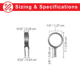 Throttle Pot Torsion Spring for Shoprider Mobility Scooters; close-up diagram shows the metal spring's coils and structure, essential for addressing mobility scooter's creeping issues due to a worn-out spring.