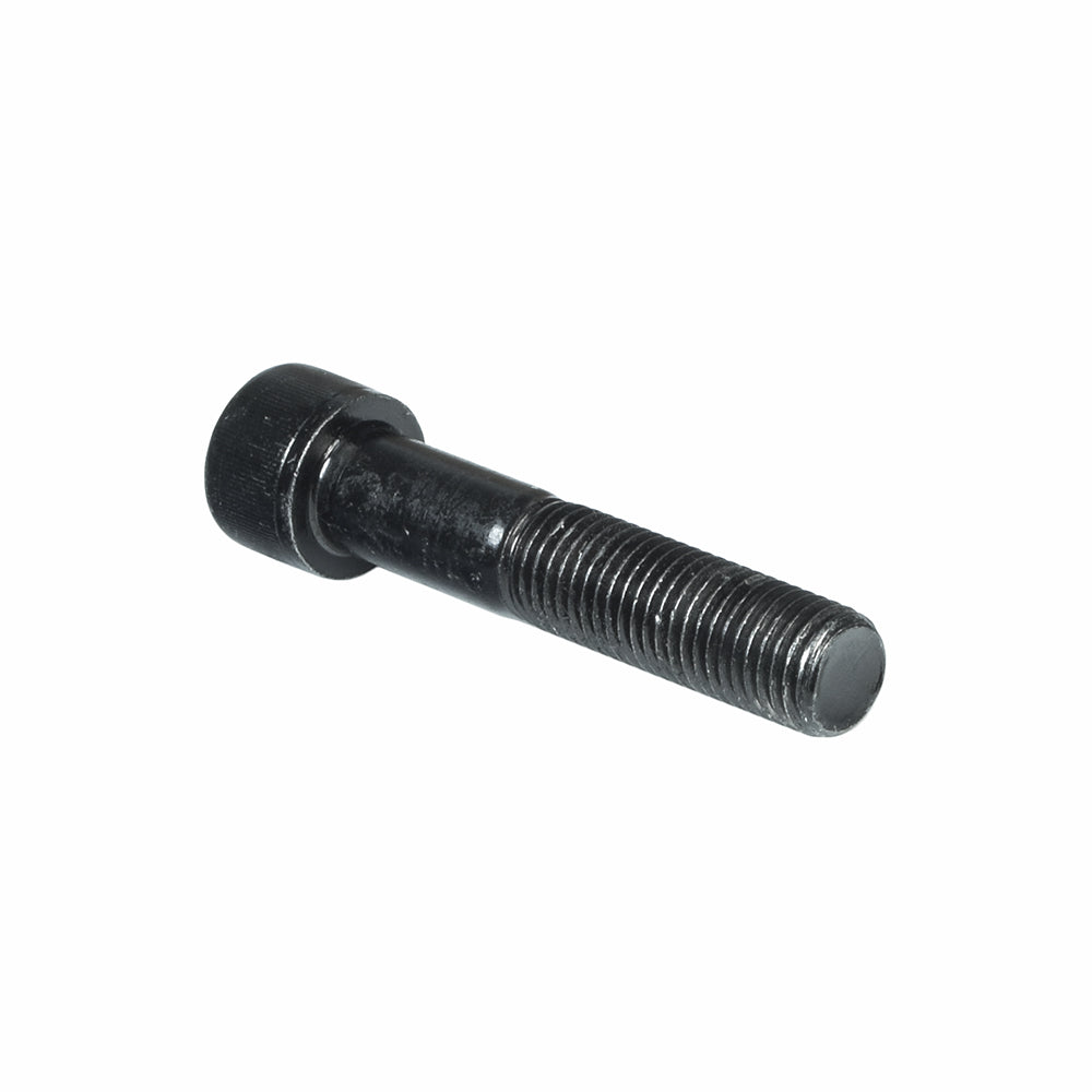 Front Axle Bolt for Shoprider 6Runner 14, shown with an attached nut, crucial for securing the front axle beam to the power chair's frame.