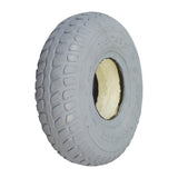 3.00-4 (10x3, 260X85) Foam-Filled Tire with IA-2889U Tread Pattern for Shoprider Scooters, featuring a flush-profile foam insert and durable, flat-free design ideal for Sunrunner 3 and 4 mobility scooters.