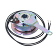 Brake Assembly for Pride Maxima (SC900/SC940) and Pride Victory XL (SC2700) featuring a metal object with wires and a circular component, compatible with specific Pride Mobility scooters made after 2010.