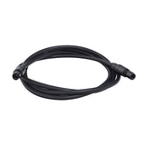 Joystick Cable for Pride Power Chairs with the PG Drives PM80 Joystick, featuring a black cable with male connectors on both ends, suitable for various Pride, Jazzy, Jet, and Quantum models.