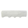 Handlebar Grips for the Schwinn Sting-Ray Bicycle (Set of 2) featuring a white surface with ergonomic finger grooves and black circular designs, resembling retro-style grips from classic wheelie bikes.