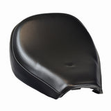 Black Seat for Baja Mini Bike (Blemished) - a black vinyl replacement seat with minor dings and cuts, ideal for Baja Mini Bike MB165 and MB200 models.