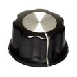 Speed Pot Knob for Drive Mobility Scooters - a close-up of a black and silver circular potentiometer knob, essential for speed adjustment on various 3 and 4-wheel Drive Medical scooters.