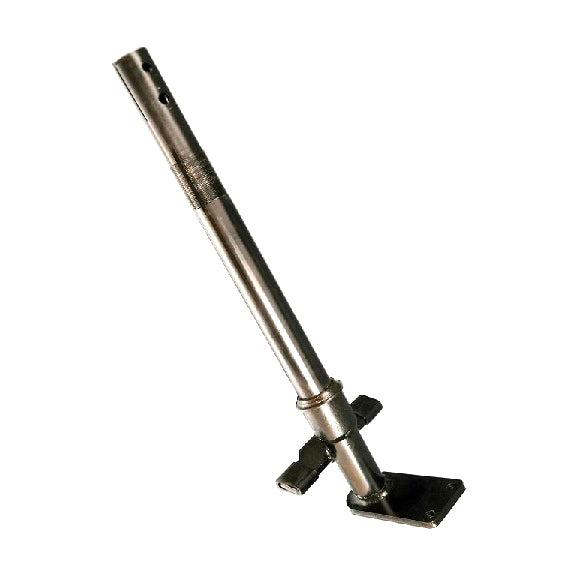 Steering Stem for the ActiveCare Prowler 3410, a metal pipe with black handles, essential for the scooter's tie rod and steering assembly.