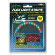 Package of StreetFX Flex Light Strip, showcasing bendable, ultra-bright LED strips suitable for scooters, motorcycles, and various surfaces.