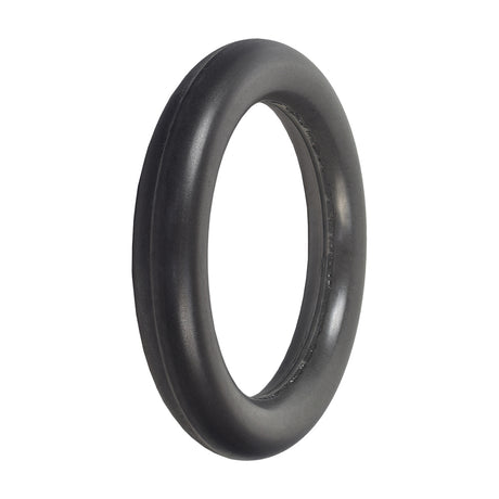 12-1/2x2-1/4 SOLID (Flat-Free) Urethane Scooter and Power Chair Tube Insert, appearing as a black circular object, designed to replace standard pneumatic inner tubes for mobility tires.