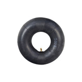 3.00-4 (10x3, 260x85) Scooter and Power Chair Inner Tube with a hole in the middle and an angled valve stem. Ideal for mobility scooters and power chairs.