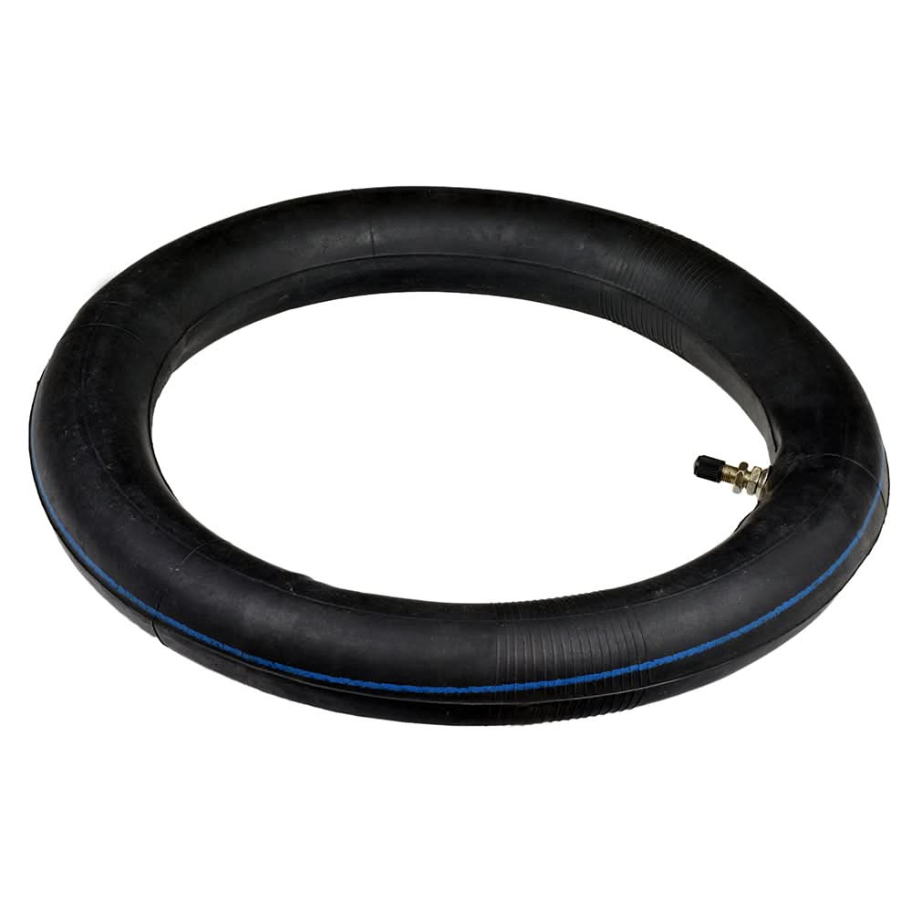 16x2.50 (64-305) tire for X-Treme electric scooters & bikes, featuring a blue line and directional tread for optimal traction and water displacement. Suitable for front or rear rim use.