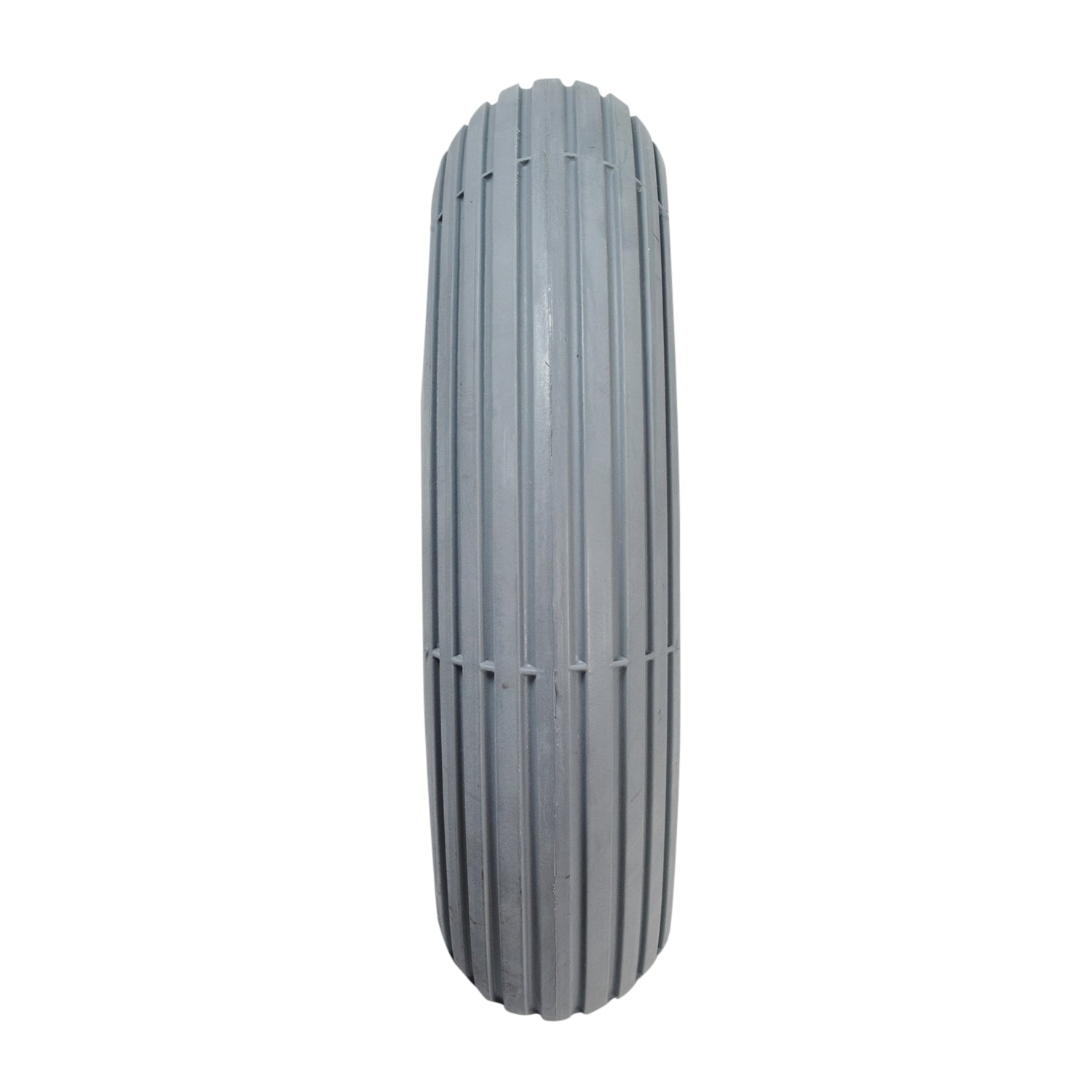 8x2 (200x50) Pneumatic Mobility Tire with C179G Spirit Ribbed Tread, shown on a white background, designed for mobility scooters and power chairs.