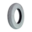 14x3 (3.00-8) Pneumatic Mobility Tire with C248G Powertrax Tread, featuring a black center and tread pattern, designed for mobility scooters and power chairs with 8 rims.