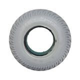 9x3 (2.80/2.50-4) Foam-Filled Mobility Tire with Durotrap C9210 Tread, featuring a smooth, round profile with in-cut grooves for superior grip and water dispersal, displayed on a white background.