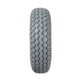 Close-up of a 4.00-5 (13x4, 330x100) Foam-Filled Mobility Tire with C154 Diamond Tread, highlighting its intricate tread pattern suitable for various mobility scooters and power chairs.