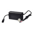 24 Volt 4.0 Amp On-Board Battery Charger for Rascal Scooters and Power Chairs, featuring black power supply with multiple wires and connectors, suitable for various Rascal models.