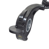 Thumb Throttle with 4 Wires for electric scooters, featuring a black handle and visible metal ring, black cable, and screw, suitable as a replacement for 3 wire thumb throttles.