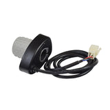 HB2430-TYD6 6-Wire Controller & Throttle Bundle for the Razor E200, Versions 5-12, featuring a black device with a cable and a white electrical connector for electric scooter control replacement.