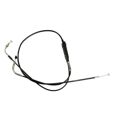 Throttle Cable for Arctic Cat F5, F6, and F7 Snowmobiles (2006), featuring a black cable with a handle, essential for ensuring proper carburetor function and optimal snowmobile performance.