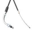 30 Throttle Cable for Baja Wilderness 90 (WD90), 90B (WD90B), & Canyon 90 (CN90) ATVs - VIN Prefix LE8S, featuring a close-up of a durable metal hose cable.