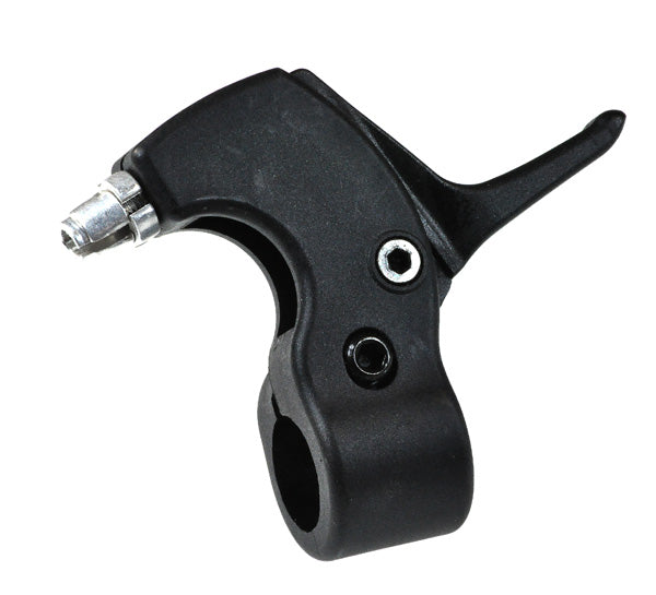 Throttle Lever for Bladez & Tanaka Electric Powerboards, featuring a black handlebar with a visible silver screw, suitable for popular Bladez XTR series but excluding throttle wire, cable, or hardware.