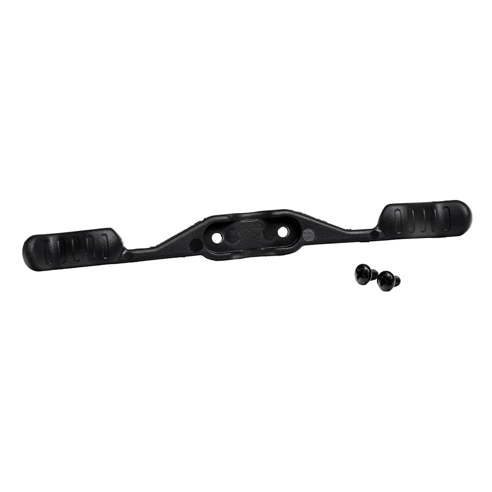 Throttle Lever Assembly for Go-Go Elite Traveller Plus (SC53/SC54) with black plastic handle and two small black balls, featuring holes for mounting to the potentiometer bracket.