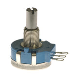 Throttle Potentiometer for the Drive Hawk (S375) Mobility Scooter, shown in a close-up, highlighting its cylindrical shape and metal components, crucial for smooth and responsive throttle control.