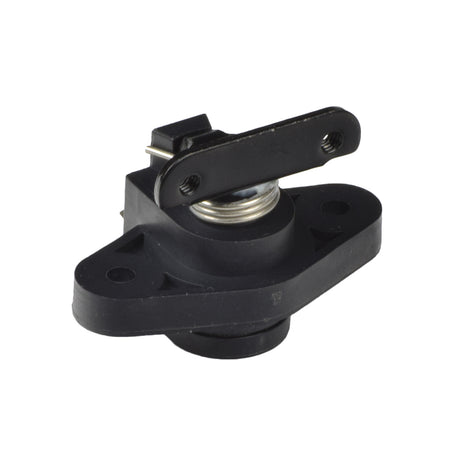 Throttle Pot Assembly for the Go-Go Elite Traveller (SC40E/SC44E) and Go-Go Ultra X (SC40X/SC44X), featuring a black plastic housing with a visible metal spring and stumpy 5 mm shaft.