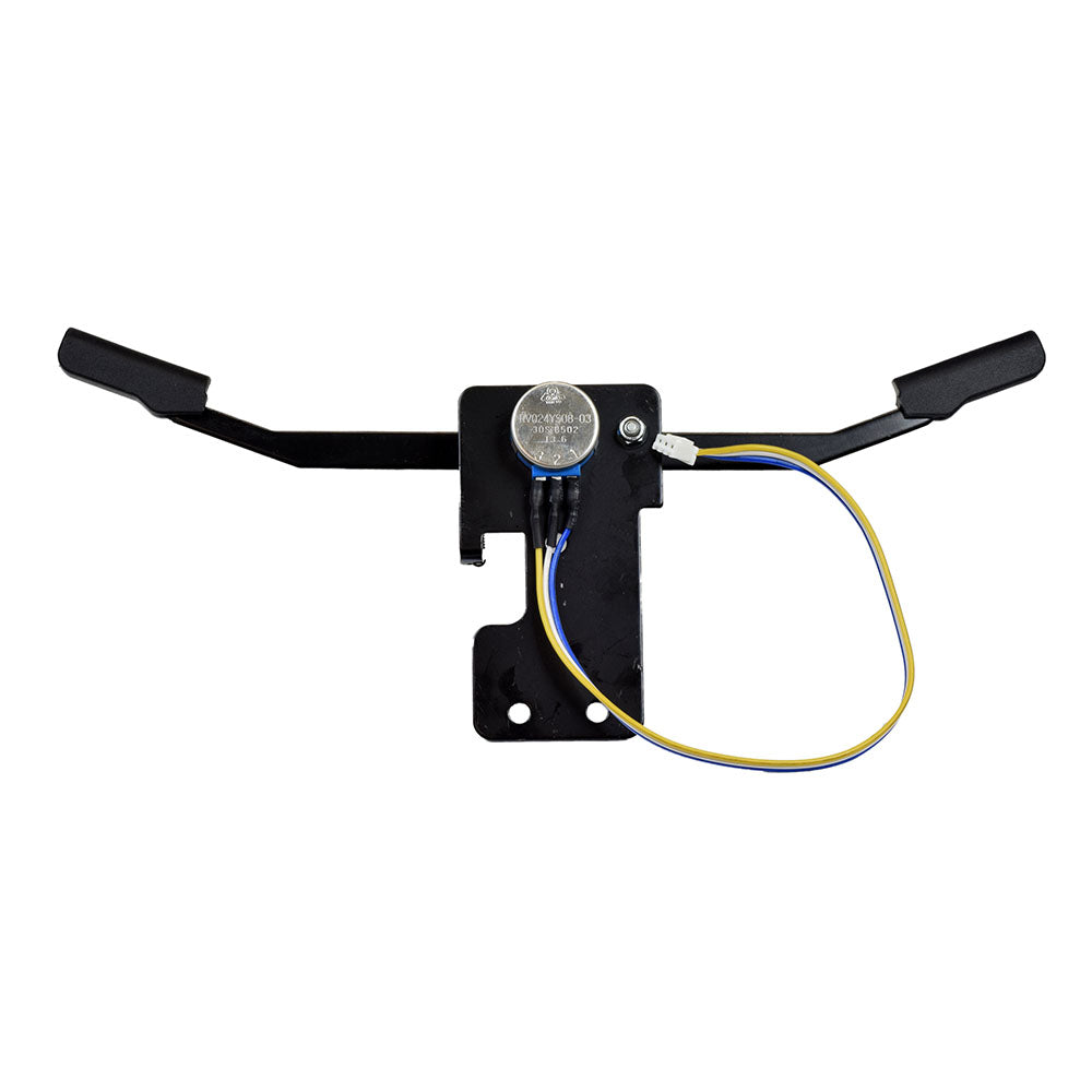 Throttle Potentiometer Assembly with Lever for the Merits Pioneer 4 (S142) mobility scooter, featuring a black device with wires and an attached wig-wag lever.