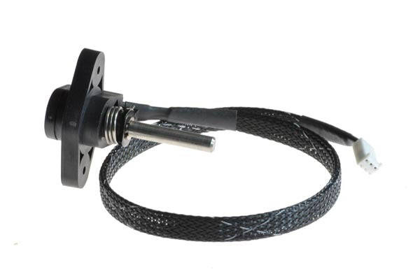 Throttle Pot Assembly for Pride Wrangler (PMV600) scooter, featuring a black cable with a metal rod, shown in a close-up view to highlight the connector and wiring details.