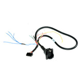 Tiller to Dash Harness for the Rascal 600 Mobility Scooter, featuring a black electrical wire with multiple colorful wires, designed to connect directly with the dash controls for seamless operation.