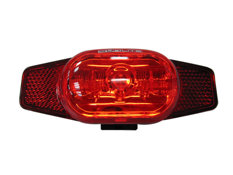 TL-L505 5-LED Taillight shown as a compact, bright red light designed for bicycles and scooters, enhancing rear visibility and safety during nighttime rides.