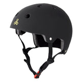 Brainsaver Bike & Scooter Helmet showcasing a sleek black design with adjustable straps, engineered for optimal fit and protection in biking, skateboarding, and more.