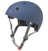 Brainsaver Bike & Scooter Helmet featuring adjustable straps, designed for biking, skateboarding, and rollerblading. Dual certified for safety with a comfortable fit for various head shapes.