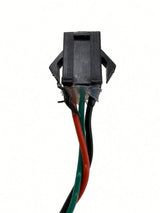 Hiboy DK1 handlebar switch connector with red, black, and green wires
