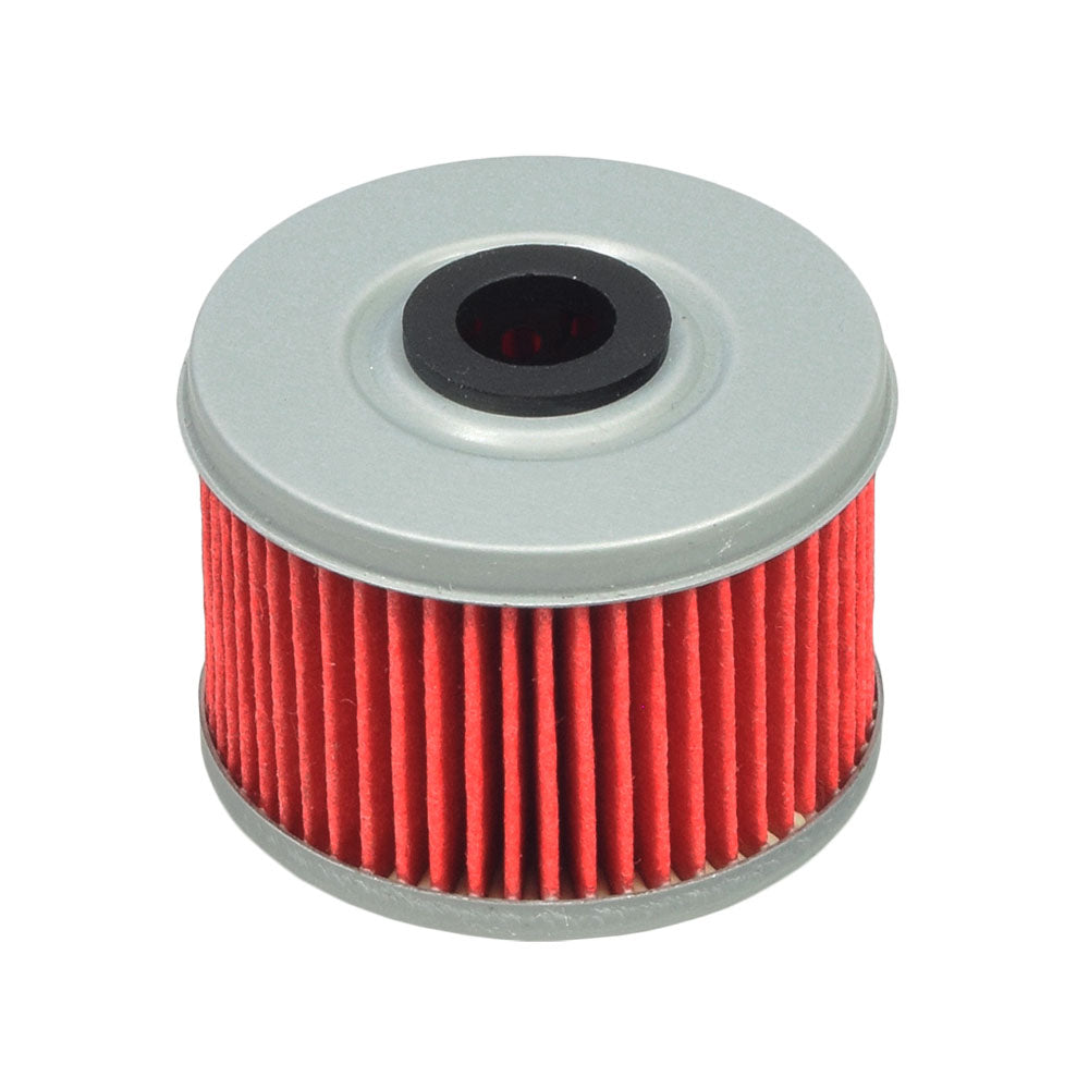 Close-up view of the Oil Filter for the Honda FourTrax 300 (TRX300), showcasing its intricate filter design essential for maintaining engine health in various compatible Honda models.