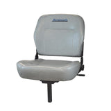 Seat Assembly with Base for Hoveround® MPV4 and MPV5® (Used) featuring a grey seat with black legs, designed for enhanced comfort and durability.