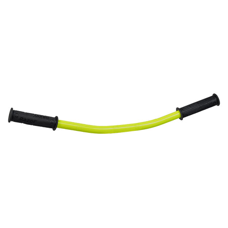 Handlebar with Grips for the Razor DXT Drift Trike (Used), featuring gently-used black grips and chartreuse yellow bar; clamps and brake levers not included.