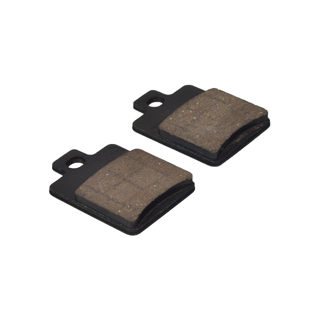 Rear Brake Pads for the Baja Blaster (BB65) Go-Kart, featuring two compact, robust pads designed for high performance, durability, and resistance to shock and vibration in extreme conditions.