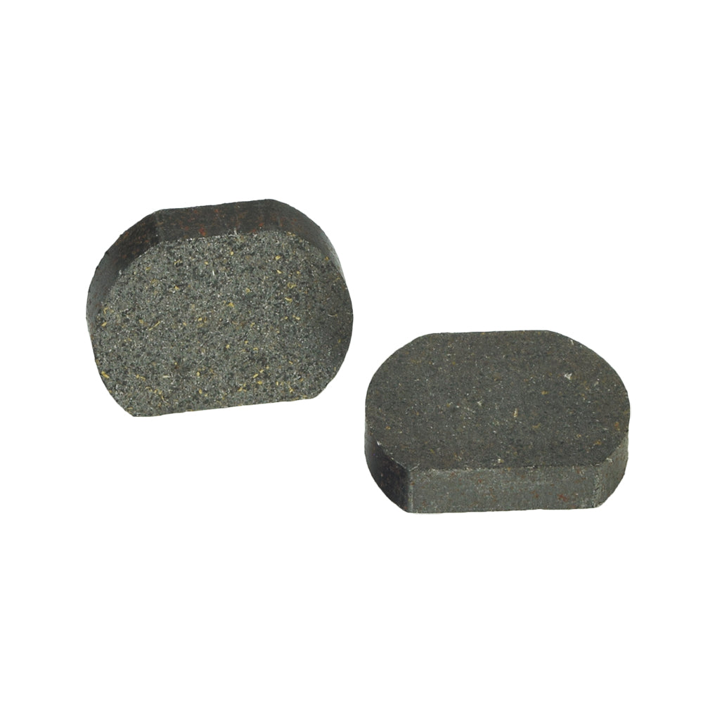 Close-up of the 1-9/16 x 1-5/16 Brake Pads for Go-Karts (Set of 2), showing the textured surface and thickness of .34 (8.68 mm).