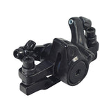 Brake Caliper for Hiboy® S2, S2R, & S2 Pro Electric Scooters: Close-up of a black metal object with screws, showcasing the caliper and vent details for effective stopping.