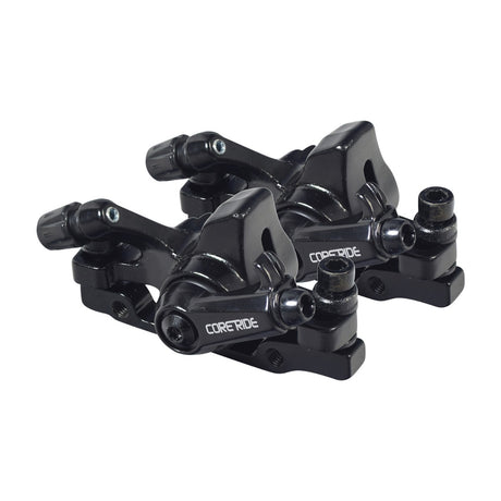 Brake Caliper for Hiboy® S2, S2R, & S2 Pro Electric Scooters, featuring a black metal finish with visible screws, designed for smooth stopping and easy installation next to the rear wheel.